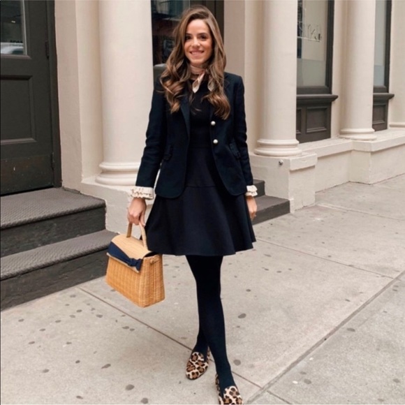 Gal Meets Glam Dresses & Skirts - NWT Gal Meets Glam Navy Celeste Mini Fit and Flare Dress